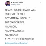 Yuthan Balaji Instagram – Do you have someone like this?
Comment below 👇
#staypositivewithyuthan
•
•
•
#positivity #positivevibes #positivequotes #quotes #quoteoftheday #motivationalquotes #bepositive #motivated #motivation #positive #motivator #scorpio #spirituality #awakening