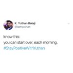 Yuthan Balaji Instagram - 😇 #staypositivewithyuthan • • • #positivity #positivevibes #positivequotes #quotes #quoteoftheday #motivationalquotes #bepositive #motivated #motivation #positive #motivator #scorpio #spirituality #awakening Yuthan Balaji