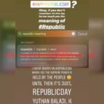 Yuthan Balaji Instagram - #HappyRepublicDay? Can you see the meaning of #Republic from this video? Yes, I can be #Happy on #REPUBLICDAY when I see the supreme power held by people. Until then it’s just Republic Day. - Yuthan Balaji. K
