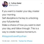 Yuthan Balaji Instagram - #staypositivewithyuthan • • • #positivity #positivevibes #positivequotes #quotes #quoteoftheday #motivationalquotes #bepositive #motivated #motivation #positive #motivator #scorpio #spirituality #awakening Yuthan Balaji