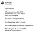 Yuthan Balaji Instagram - Once again #HappyNewYear 😍 Let’s enter #2019 with hope and confidence 🥰😘❤️ And also #staypositivewithyuthan 😉😇🙏🏻 • • • #positivity #positivevibes #positivequotes #quotes #quoteoftheday #motivationalquotes #bepositive #motivated #motivation #positive #motivator #scorpio #spirituality #awakening Yuthan Balaji