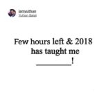 Yuthan Balaji Instagram - It taught me the reason for my present birth 😇🙏🏻 What about you??? Let me hear. Comment below! #staypositivewithyuthan • • • #positivity #positivevibes #positivequotes #quotes #quoteoftheday #motivationalquotes #bepositive #motivated #motivation #positive #motivator #scorpio #spirituality #awakening Yuthan Balaji