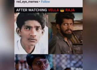 Yuthan Balaji Instagram - 😍😍 I love this fan made video 🙈😂❤️😘 @red_eye_memes good one 😂👌🏻❤️ #kYuthanBalaji #VellaRaja #YuthanBalaji #Yuthan