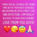 Yuthan Balaji Instagram - Thank you all so much for taking time out of your busy schedule and wishing me with utmost love and affection. I am really blessed to have such genuine love from you guys! #kYuthanBalaji #YuthanBalaji #Yuthan