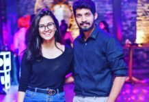 Yuthan Balaji Instagram - SIB - Siblings in Black A mandatory pose with my sista @angelinemariaxavier #kYuthanBalaji #YuthanBalaji #Yuthan