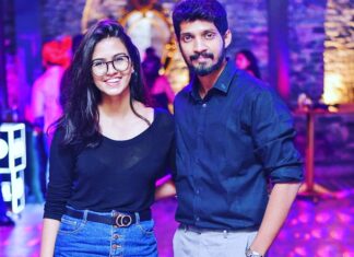 Yuthan Balaji Instagram - SIB - Siblings in Black A mandatory pose with my sista @angelinemariaxavier #kYuthanBalaji #YuthanBalaji #Yuthan