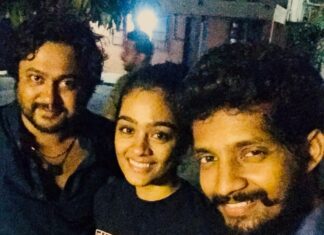 Yuthan Balaji Instagram - The three musketeers from the shooting spot of #BawaLodge #BobbySimha #gayathrieshankar #kYuthanBalaji #Yuthan #YuthanBalaji #amazon #dreamwarriors #amazonprime @primevideoin @amazon @amazondotin