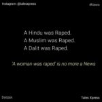 Yuthan Balaji Instagram - #News these days. A Rapist does not have a religion , and nor does the Victim. Call a spade a spade and stop supporting or staying silent on such heinous crimes in the name of religion. Let's unite against Rape @talesxpress
