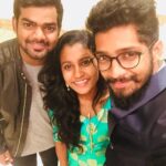 Yuthan Balaji Instagram - With the 2 cuties my thambi @pringlejones n my thangachi @nancy_antoni #kYuthanBalaji #Yuthan