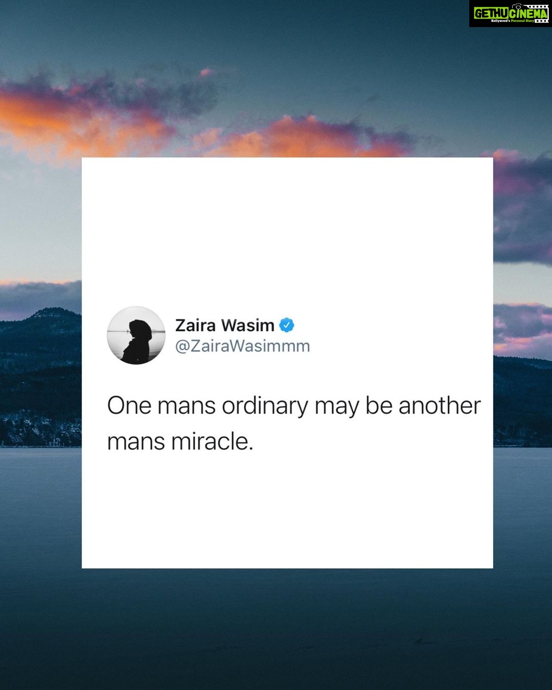 Zaira Wasim - 42.3K Likes -
