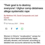 Zaira Wasim Instagram – Trigger Warning!

“Their goal is to destroy everyone and 
everybody knows it” 

The world is silent despite all these testimonies by the survivors. 

This isn’t the first time that the appalling torture which the Uighur’s are being subjected to is exposed yet remains being blatantly ignored.

#uighur #uighurmuslims #uighurgenocide