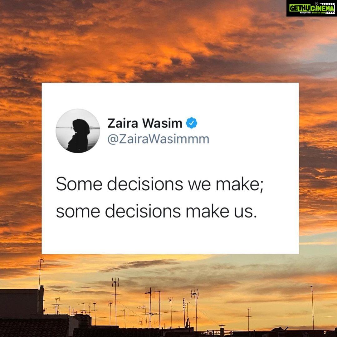 Zaira Wasim - 57.5K Likes -