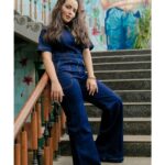 Aanchal Munjal Instagram - Denim is a love that never fades. 💙🧜‍♀️ Styled by @theanunarang Makeup & Hair @varshathapa_makeup_hair Clicked by @akshayphotoartist
