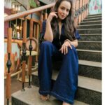 Aanchal Munjal Instagram - Denim is a love that never fades. 💙🧜‍♀️ Styled by @theanunarang Makeup & Hair @varshathapa_makeup_hair Clicked by @akshayphotoartist