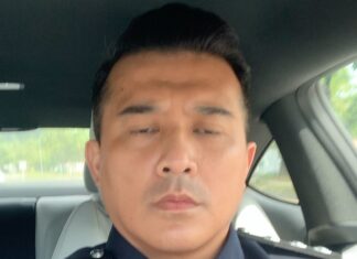 Aaron Aziz Instagram - Dah boleh rentas negeri Tapi SOP tetap jaga ok Kalau tak Abg saman…. #gerakkhasundercover @skopproductions_ofc @tv3malaysia