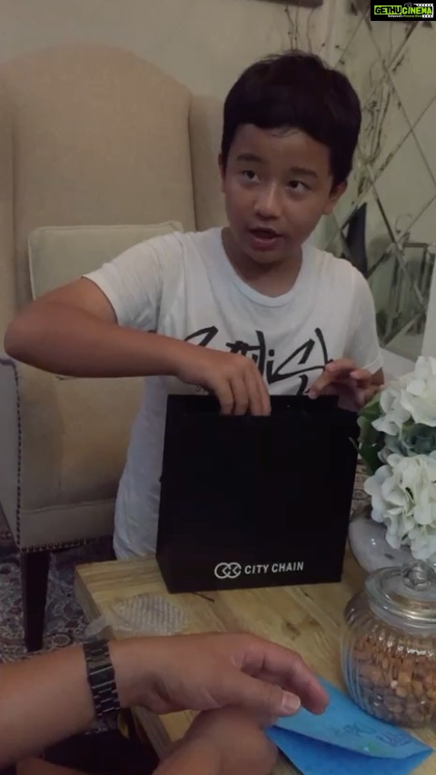 Aaron Aziz Instagram - You saved your duit sekolah to buy Daddy a present. And at a very young age you have taught me to be patient and compassionate in life. Now look at you how big you are. In a foreign country with foreign friends. That’s life ok son, it keeps changing and we need to adapt n move on. Happy Birthdauy to my only son @danishanaqiaaron May Allah always and Forever have you under HIS GRACIOUS PREOTECTION from everything that’s bad in this world. Love you. Miss you. Wish daddy could hug you…….