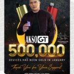Aaron Aziz Instagram - When you got what’s hot Do not miss the chance cos opportunity comes once in a lifetime…just don’t lose yourself…. THANK YOU VAPERS!!! @officialaksomalaysia @vapeempiremalaysia #aksogt3500puffdisposablevape #BeafraidNot #Dontfightitloveit