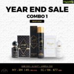 Aaron Aziz Instagram – HAPPENING NOW AARON AZIZ THE OUD “END OF YEAR SALE” 

Full Combo Price List 4 Days Special Promotion! 
•​28 DEC – 31 DEC 2021
Hanya sah di :- 
•​SHOPEE OFFICIAL STORE aaronaziztheoud.os 
•​AUTHORIZED SELLER MALAYSIA/SINGAPORE/BRUNEI