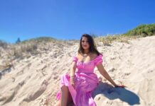 Aarti Chhabria Instagram - Forget not that the earth delights to feel your bare feet and the winds long to play with your hair. Khalil Gibran #quotes #pinkdress #love #khalilgibran
