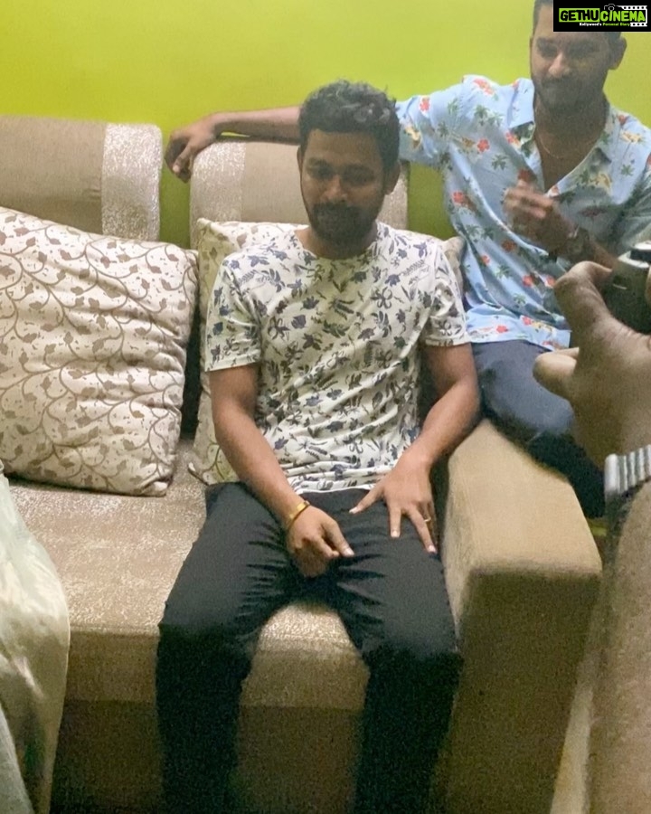Aathmika Instagram - On this rainy night I wanted to share a sweet memory.I thought of doing something special this Deepavali. For a change I gave a surprise to one of my fan’s home (Tamilvanan) and family. We totally had a blast with his friends and family. Thanks to all my anbulla fans #aathmihearts for always being my positive energy. Had such a memorable diwali this year. Marupadiyum marupadiyum solren you guys are my strength 😘 Keep spreading love and light wherever you go✨ check the link in bio for full fun 😁 Thanks to @behindwoodsofficial for making this to happen. On this sweet note #Goodnight 😴 #staysafe