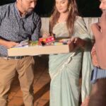 Aathmika Instagram - On this rainy night I wanted to share a sweet memory.I thought of doing something special this Deepavali. For a change I gave a surprise to one of my fan’s home (Tamilvanan) and family. We totally had a blast with his friends and family. Thanks to all my anbulla fans #aathmihearts for always being my positive energy. Had such a memorable diwali this year. Marupadiyum marupadiyum solren you guys are my strength 😘 Keep spreading love and light wherever you go✨ check the link in bio for full fun 😁 Thanks to @behindwoodsofficial for making this to happen. On this sweet note #Goodnight 😴 #staysafe