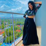 Abhirami Suresh Instagram - @amala_merin Attire :) Clicked with lurv :) Muah, everyone ♥️✨