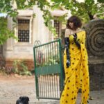 Adah Sharma Instagram - Taxi or Rickshaw ? Back to back💛🖤💛🖤 SWIPE to the last pic to see the story of my life 🥲🥲🥲 . . . Kaali Peeli 💛🖤💛🖤 📸@biryanimasala Styled by @juhi.ali Hair @snehal_uk Saree @suta_bombay @rubansaccessories Heels @charleskeithofficial @jagats38 #filmfare #filmfareawards #100YearsOfAdahSharma #adahsharma