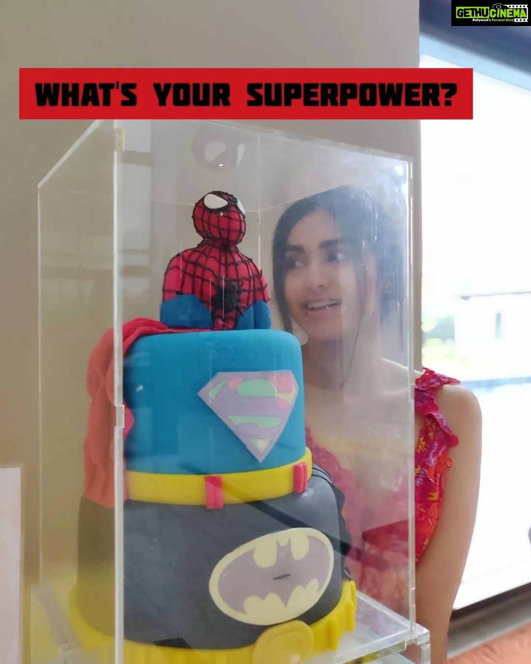 Adah Sharma Instagram - What's your SuperPower?π¦ΈββοΈβ€οΈ Behind every successful Man is a woman. Beside every successful Superhero is his Adah (Sharma)o -F(L)ying π
π
. #ThoseWhoKnowKnow #ThoseWhoDontKnowWontKnow #100YearsOfAdahSharma #adahsharma . . P.S. Be creative with your Superpowers! My superpower for today is reading and replying to 66.6661 % of all your comments while simultaneously being 17 % bulletproof and teleporting myself to exactly the same location ππ¦ΈββοΈ