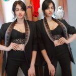 Adah Sharma Instagram – Apne aap ko ullu banana 
SWIPE to see kaise 🙃
,
,
Styled by the awesomest @juhi.ali  wearing this very cool blazer by @_umangmehta 
Hair and getting ready in under 6 mins  by the bestest @snehal_uk 
#100YearsOfAdahSharma #adahsharma