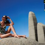 Aditi Arya Instagram - Meanwhile the warm drops of sun are turning us gold #Repost @atulkasbekar ・・・ The ridiculously good looking @aryaaditi is photographed at the iconic #AfrikaanseTaalMonument in the #WesternCape in #SouthAfrica . . The @kingfisherworld #KingfisherCalendar Turns 18... . . Comments welcome 😊 . Styling: @alliaalrufai MakeUp: @kapilbhalla_ Hair: @marianna_mukuchyan Production: @2productions @vandykasby @vidyutr Post: @doocreative @vijayphodkar Assts: @rahulsawant @vinayjavkar23 @bombeyogesh Printing: @pavanjava @pavanjava_studio @imperialgraphics2007 . . #photography #photographer #fashionphotography #fashionphotographer #glamour #glamourphoto #glamourphotograher #swimsuit #bikini #swimsuitphotography #shoot #photoshoot #SheTurns18 #kingfishercalendar2020 #southafrica #instagram #model #instadaily #artist #style #instapic #beautiful #art #fotografia #love