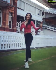 Aditi Arya Instagram - Getting kicks out of living in the moment. 
Momentarily clicked by @sheryl_bennett99 .
.
#83 #83thefilm #bts #work #play #dance #spin #kick #actor