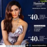 Aditi Arya Instagram - #Repost @hazoorilaljewellers (@get_repost) ・・・ Festive Offers Out Now !! Never before discounts from the House of Hazoorilal By Sandeep Narang this Diwali. #HazoorilalBySandeepNarang #HazoorilalEvents #FestiveOffers #YearlySale #Diwali #Dhanteras #Gold #Diamonds #Polki #Solitaires #DlfEmporio #ITCMaurya #GK1 #HazoorilalJewellers #Hazoorilal