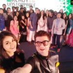 Aditi Arya Instagram - A fun session with the #OPPOFreshFace finalists at the Hyatt Regency, Delhi. Beautiful faces, unstoppable attitude! #UnstoppableSelfies