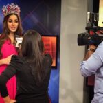Aditi Arya Instagram - #Throwback #BTS #News #Interview #MissIndia #MissWorld