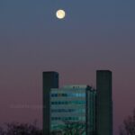 Aditi Chengappa Instagram – 07:55am Berlin, The magic of the sun rising while the moon was still shining bright 🌗

.
.
.
#magic #canon80D #canonphotography Mitte