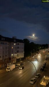 Aditi Chengappa Instagram - Moonlit silence ✨
.
.
.
#citynight #nightlights #berlin #moon #moonlight #reels #nightmood #moonlit #clairdelune #berlinliebe #travelreels #luna #deutschland #berlincity #lune #fullmoon #cityscape #skyscape #soothing #peaceful #meditation #reels