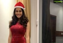 Aditi Sudhir Pohankar Instagram - Wish you all a Very Merry Christmas 🎄 #aaditipohankar #christmas #december #birthday
