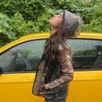 Aditi Sudhir Pohankar Instagram - Listen to the rhythm of the falling rain. . . . #love #smile #happy #rain #aaditipohankar #yellow #ootd #ootdfashion #fashion #fashionstyle #fashionista