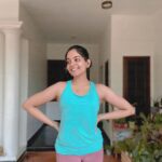 Ahana Kumar Instagram – Post Work Out Satisfaction 😋 Home