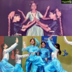 Ahana Kumar Instagram – My Mother , 12 Years , 1983 // Me , 16 Years , 2012 ~ A School Event ✨
The Blue Dress and an Almost Similar Centre Pose … a magical coincidence 💫