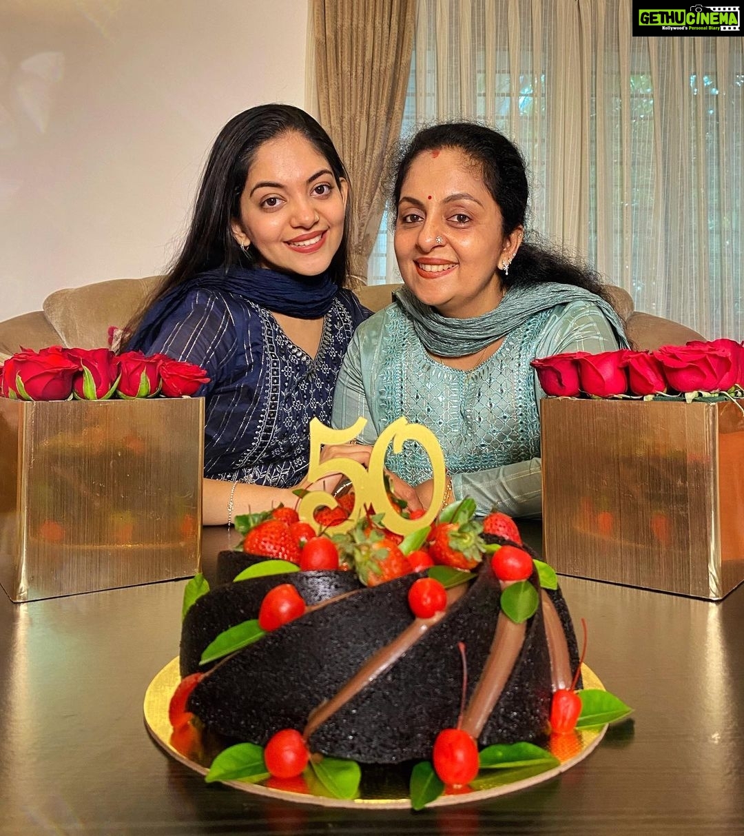 Ahana Kumar Instagram - Happy 50th Birthday Amma 😘 You’re the Heroine of my Life and everything I do , I want it to revolve around You , Your Happiness and Your Opinion on it. I want to do more and more and more things just to make you happy , proud , gleaming and shining. I will always try to be the best daughter I can be , because I’ve always known that you’re the Best Mother ever and I want to keep acknowledging that fact and I want to keep letting you know that I am aware of that blessing which I have. There’s sooooo many things left for us to do and I can’t wait for all the beautiful things we will be doing and I also can’t wait to take you to Switzerland one day 😘😘😘😘😘 @sindhu_krishna__ 😘😘😘♥️♥️♥️