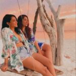 Aindrita Ray Instagram - Coz girls just wanna have fun! Scuba surfing & beautiful sunsets calling.... sooooooon right @natashadevadiga ?