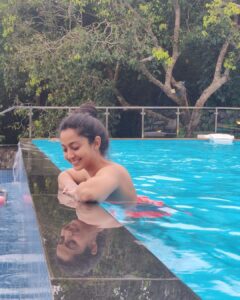 Aindrita Ray Instagram - A perfect getaway @cintacorislandresort #hiddengem #weekendgetaway 
Pc @akki.hegde