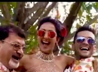 Aindrita Ray Instagram - “Happy Fathers Day” to the most amazing father @amit1ray wanted to dedicate this special song by @jax to him coz he’s everything to me & more ♥️