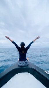 Aindrita Ray Instagram - World Oceans Day!! 🌊
.
.
.
.
#worldoceansday 
#sunsandsea #calm #oceanlove #saveocean #intotheblue  #dream #takemethere 
@bhuvanphotography