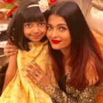 Aishwarya Rai Instagram - HAPPY 7th BIRTHDAY MY DARLING ANGEL AARADHYA 😍💖🤗😘🌈✨❤️YOU ARE MY LIFE 😍💖I LOVE YOU ETERNALLY, INFINITELY, UNCONDITIONALLY 💖❤️😍