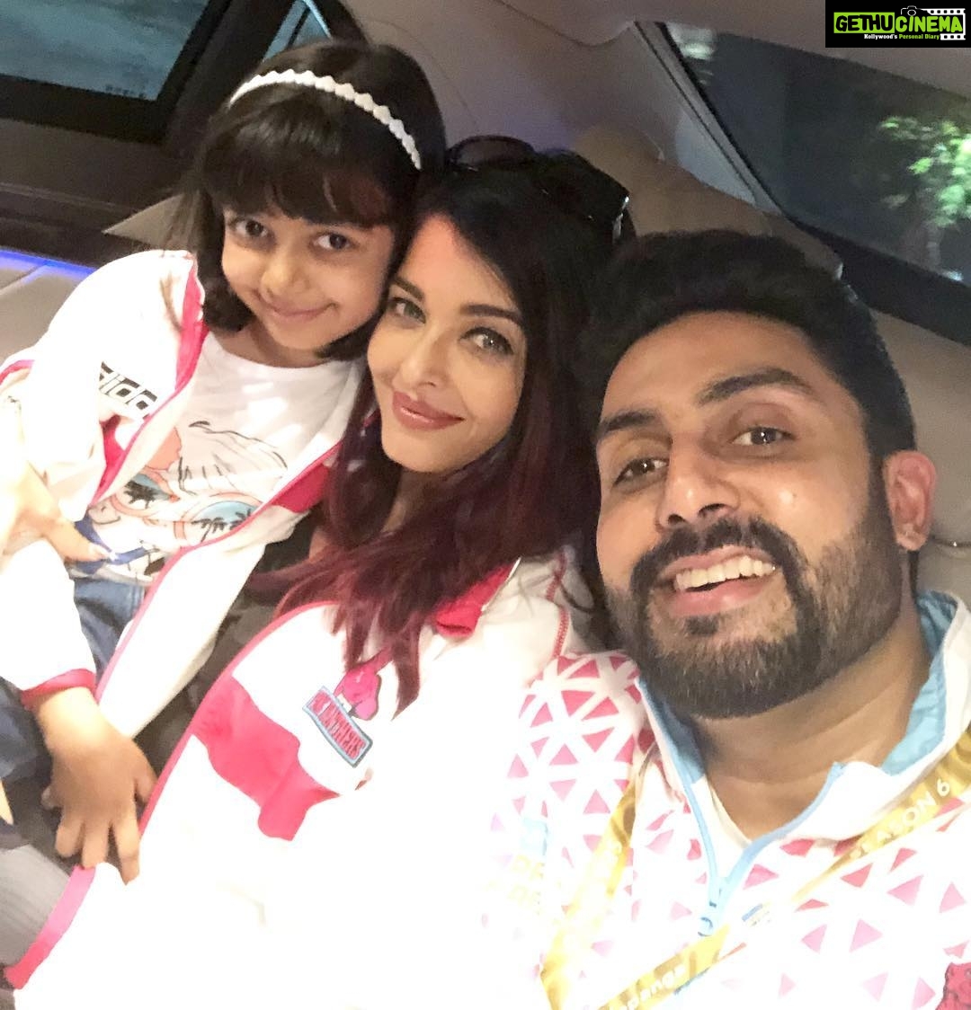 Aishwarya Rai Instagram - 💖✨Go Pink Panthers✨💖
