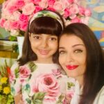 Aishwarya Rai Instagram - ✨🥰❤️THE ABSOLUTE LOVE OF MY LIFE, Aaradhya my ANGEL... I LOVE YOU ETERNALLY, INFINITELY and UNCONDITIONALLY 😘THANK YOU forever and beyond 😍💖🌹🌟And Thank you to Alllllll my well-wishers for ALL your Love, blessings and BEST WISHES today and everyday 💝GOD BLESS ALWAYS ❤️