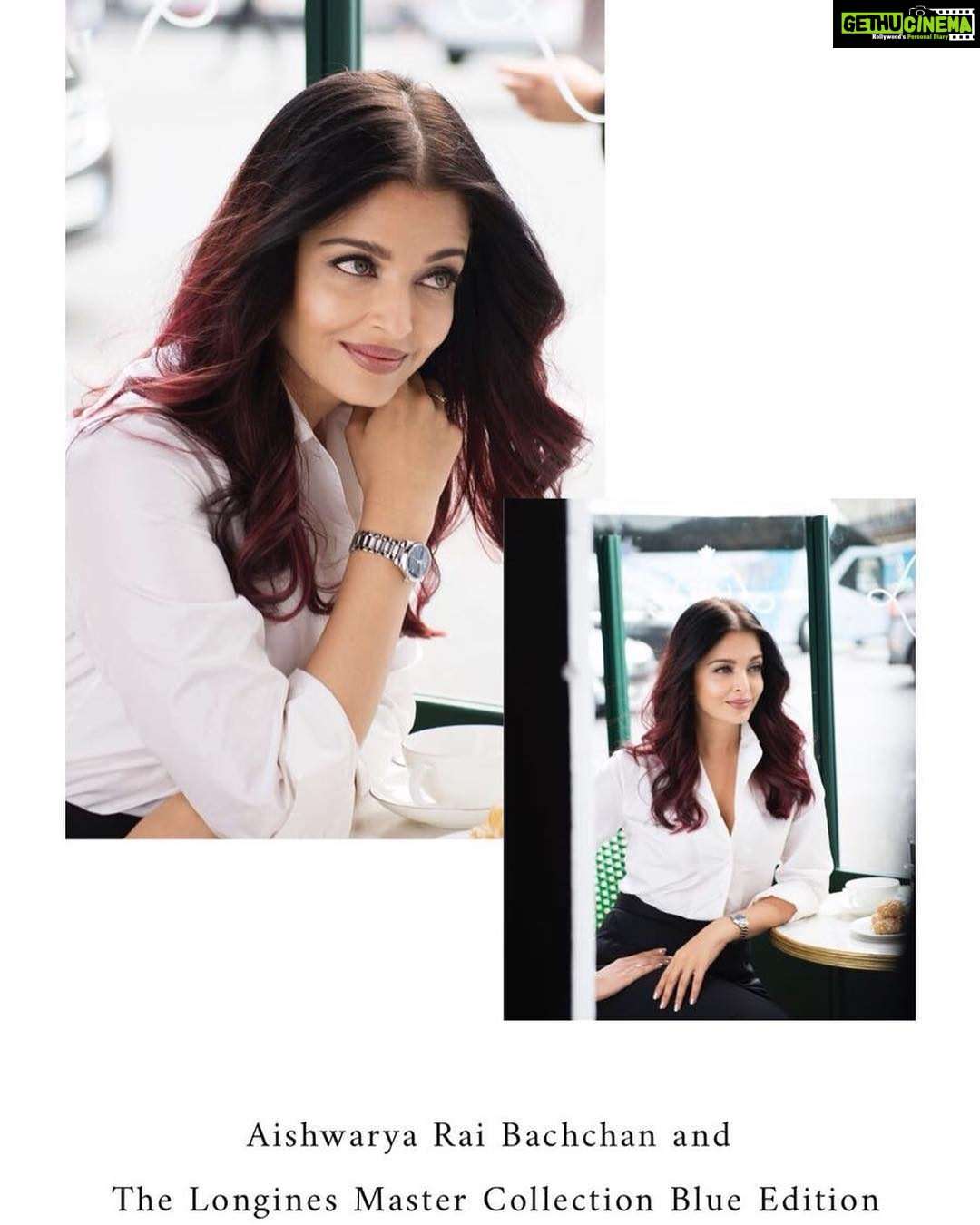 Aishwarya Rai Instagram - ✨Today with my Longines 💕