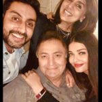 Aishwarya Rai Instagram – ✨❤️So much love for you…and from you my dearest Chintu uncle…ALWAYS… so heartbroken…May your Soul Rest in Peace God Bless ✨🙏✨There will never be another… just TOO SPECIAL.. and the memories… Precious… Miss you and Love you Forever… ❤️✨